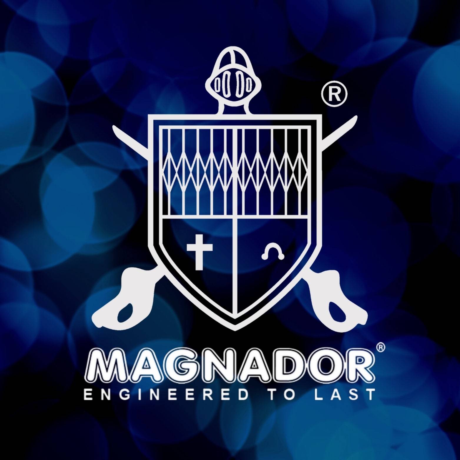 Logo of Magnador, a leading security gates and burglar bar manufacturer in South Africa.