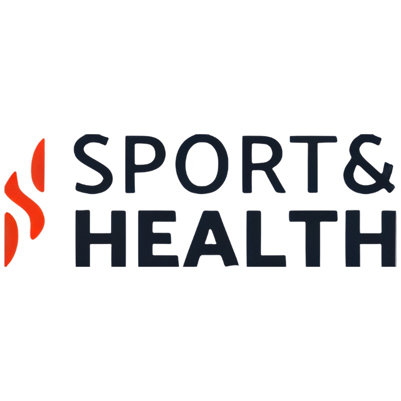 Logo of Sport and Health, a wellness app in Gauteng