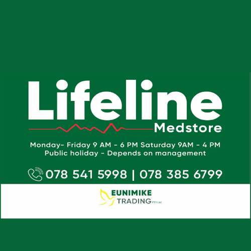 Logo of Lifeline Medstore, a Khayelitsha pharmacy.