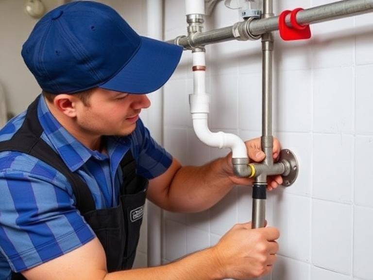 Photo of a plumber who found plumber leads through WB Luminare